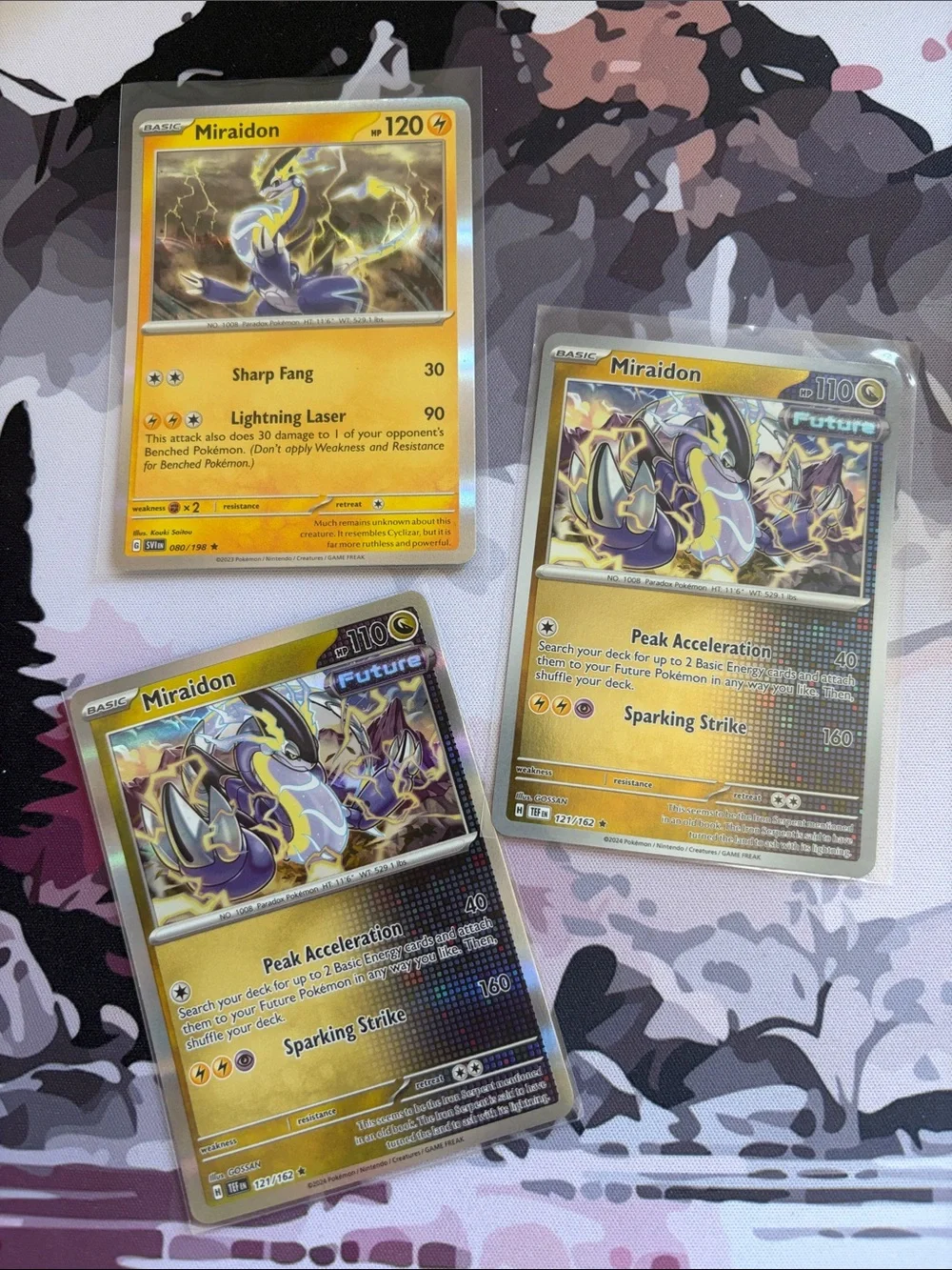 Miraidon Pokémon Card Lot | 3 Holo & Reverse Holo Cards ✨5/$25✨